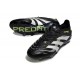 Botas de Fútbol Adidas Predator Elite FG Negro Blanco Limón Lúcido