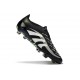 Botas de Fútbol Adidas Predator Elite FG Negro Blanco Limón Lúcido