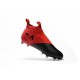 Baratas Botas de fútbol adidas Ace 17+ Purecontrol FG Blanco Rojo Negro