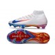 Nike Botas Mercurial Superfly 10 Elite FG Blanco Rojo Azul