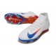 Nike Botas Mercurial Superfly 10 Elite FG Blanco Rojo Azul