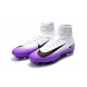 Botas de fútbol Nike Mercurial Superfly V FG Negro Blanco Violeta