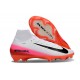 Nike Botas Mercurial Superfly 10 Elite FG Blanco Negro Rosso