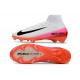 Nike Botas Mercurial Superfly 10 Elite FG Blanco Negro Rosso