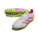 Botas de Fútbol Adidas Predator Elite FG Blanco Rosa Lúcido Limón Lúcido