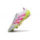 Botas de Fútbol Adidas Predator Elite FG Blanco Rosa Lúcido Limón Lúcido