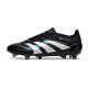 Botas de Fútbol Adidas Predator Elite FG Negro Blanco Azul