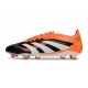 Botas de Fútbol Adidas Predator Elite FG Negro Blanco Naranja