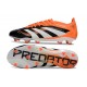 Botas de Fútbol Adidas Predator Elite FG Negro Blanco Naranja