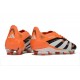 Botas de Fútbol Adidas Predator Elite FG Negro Blanco Naranja