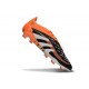 Botas de Fútbol Adidas Predator Elite FG Negro Blanco Naranja