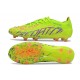 Botas de Fútbol Adidas Predator Elite FG Limón Lúcido Rosa Azul Fusion