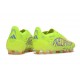 Botas de Fútbol Adidas Predator Elite FG Limón Lúcido Rosa Azul Fusion