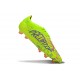 Botas de Fútbol Adidas Predator Elite FG Limón Lúcido Rosa Azul Fusion