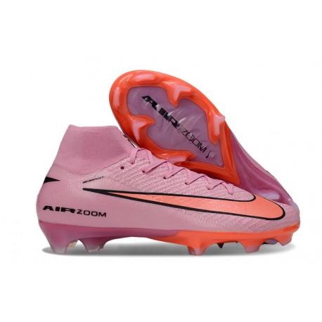 Nike Botas Mercurial Superfly 10 Elite FG Rosa Naranja