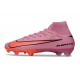 Nike Botas Mercurial Superfly 10 Elite FG Rosa Naranja