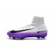 Botas de fútbol Nike Mercurial Superfly V FG Negro Blanco Violeta