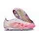 Botas de Fútbol Adidas Predator Elite FG Rosa Blanco