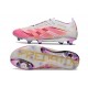 Botas de Fútbol Adidas Predator Elite FG Rosa Blanco
