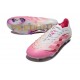 Botas de Fútbol Adidas Predator Elite FG Rosa Blanco