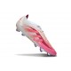 Botas de Fútbol Adidas Predator Elite FG Rosa Blanco