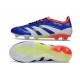 Botas de Fútbol Adidas Predator Elite FG Azul Lúcido Ftwr Blanco Rojo