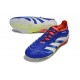 Botas de Fútbol Adidas Predator Elite FG Azul Lúcido Ftwr Blanco Rojo