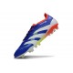 Botas de Fútbol Adidas Predator Elite FG Azul Lúcido Ftwr Blanco Rojo