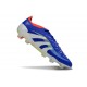 Botas de Fútbol Adidas Predator Elite FG Azul Lúcido Ftwr Blanco Rojo