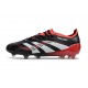 Botas de Fútbol Adidas Predator Elite FG Negro Blanco Rojo
