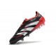 Botas de Fútbol Adidas Predator Elite FG Negro Blanco Rojo