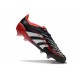 Botas de Fútbol Adidas Predator Elite FG Negro Blanco Rojo