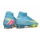Nike Botas Mercurial Superfly 10 Elite FG Azul Amarillo