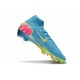 Nike Botas Mercurial Superfly 10 Elite FG Azul Amarillo
