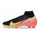 Nike Botas Mercurial Superfly 10 Elite FG Negro Amarillo Rojo