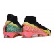 Nike Botas Mercurial Superfly 10 Elite FG Negro Amarillo Rojo