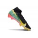 Nike Botas Mercurial Superfly 10 Elite FG Negro Amarillo Rojo