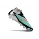 Bota de Futbol Nike Phantom 6 DF Elite FG Turquesa Cromo Negro