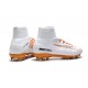 Zapatillas de fútbol Nike Mercurial Superfly V FG Para Hombre Blanco Oro