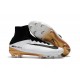 Nuevo Botas de fútbol Nike Mercurial Superfly 5 FG Blanco Oro Negro
