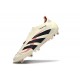 adidas Predator Elite Laceless FG Blanco Off Negro Rubí Puro