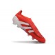 adidas Predator Elite Laceless FG Rojo Lúcido Blanco Negro