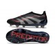adidas Predator Elite Laceless FG Negro Gris Four Rojo Lúcido