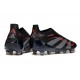 adidas Predator Elite Laceless FG Negro Gris Four Rojo Lúcido