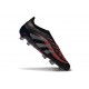 adidas Predator Elite Laceless FG Negro Gris Four Rojo Lúcido