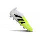 adidas Predator Elite Laceless FG Blanco Negro Limón Lúcido