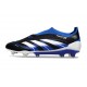 adidas Predator Elite Laceless FG Negro Azul Lúcido Blanco