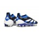 adidas Predator Elite Laceless FG Negro Azul Lúcido Blanco