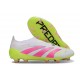 adidas Predator Elite Laceless FG Blanco Rosa Lúcido Limón Lúcido