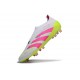 adidas Predator Elite Laceless FG Blanco Rosa Lúcido Limón Lúcido